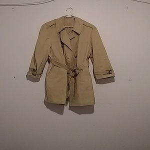 London fog trench coat